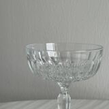Presentation glass in worked glass