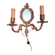 wall lamp with its mirror