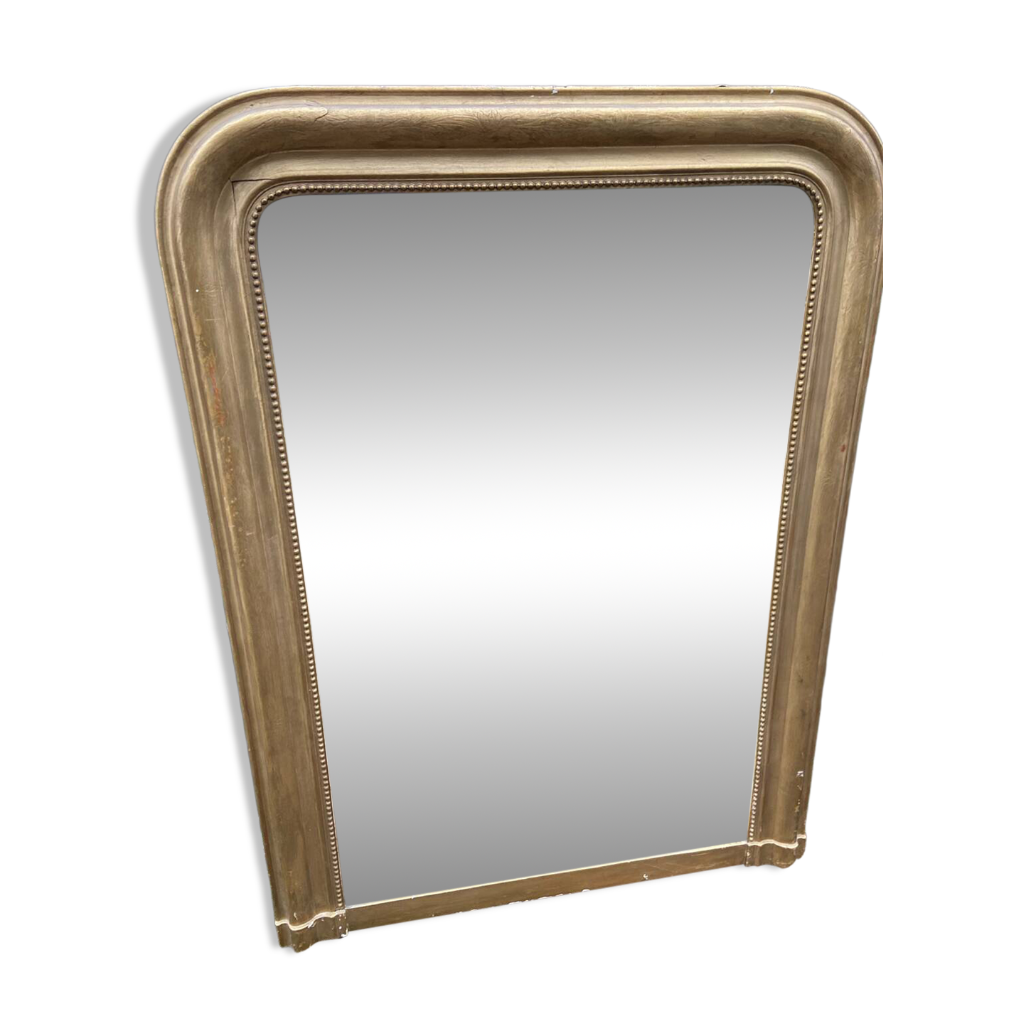 Large Louis Philippe mirror from the late 19th century.