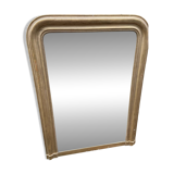 Large Louis Philippe mirror from the late 19th century.