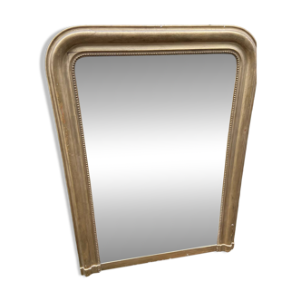 Large Louis Philippe mirror from the late 19th century.