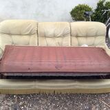Convertible 3-seater sofa