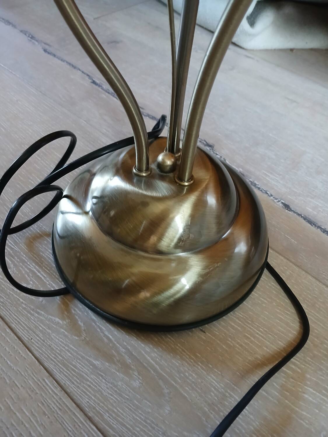 Antique Lotus Flower Lamp