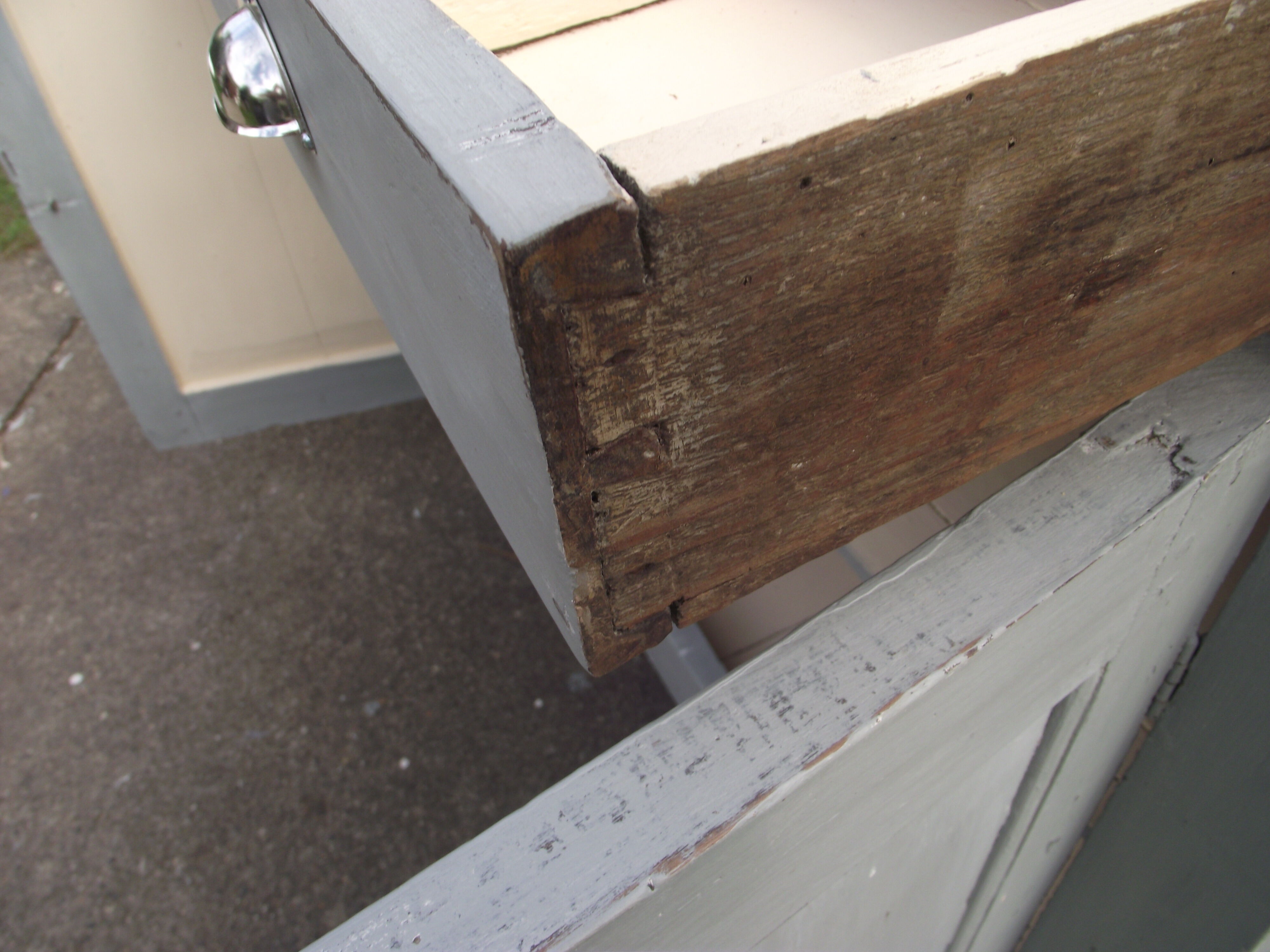 Parisian buffet painted late 19th debut 20th