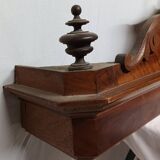 Solid wood carved pediment