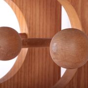 Arspect-Spectrum Coat rack Rare edition 1974, Essen wood Netherlands