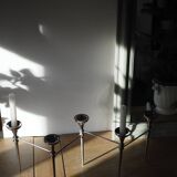 Scandinavian chrome modular candle holder 1960