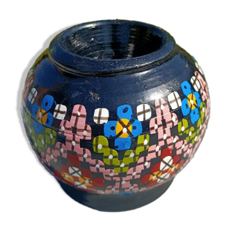 Bougeoir à motifs ethniques