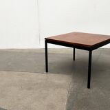 Mid-century minimalist teak side table by Florence Knoll for Knoll International, 1950s.