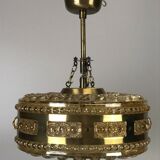 Lampe suspendue en laiton