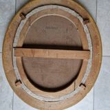 Charles Gislain (1826-1904) - Huile sur toile ovale - Portrait d'Homme 1887