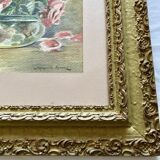 Watercolor bouquet of roses