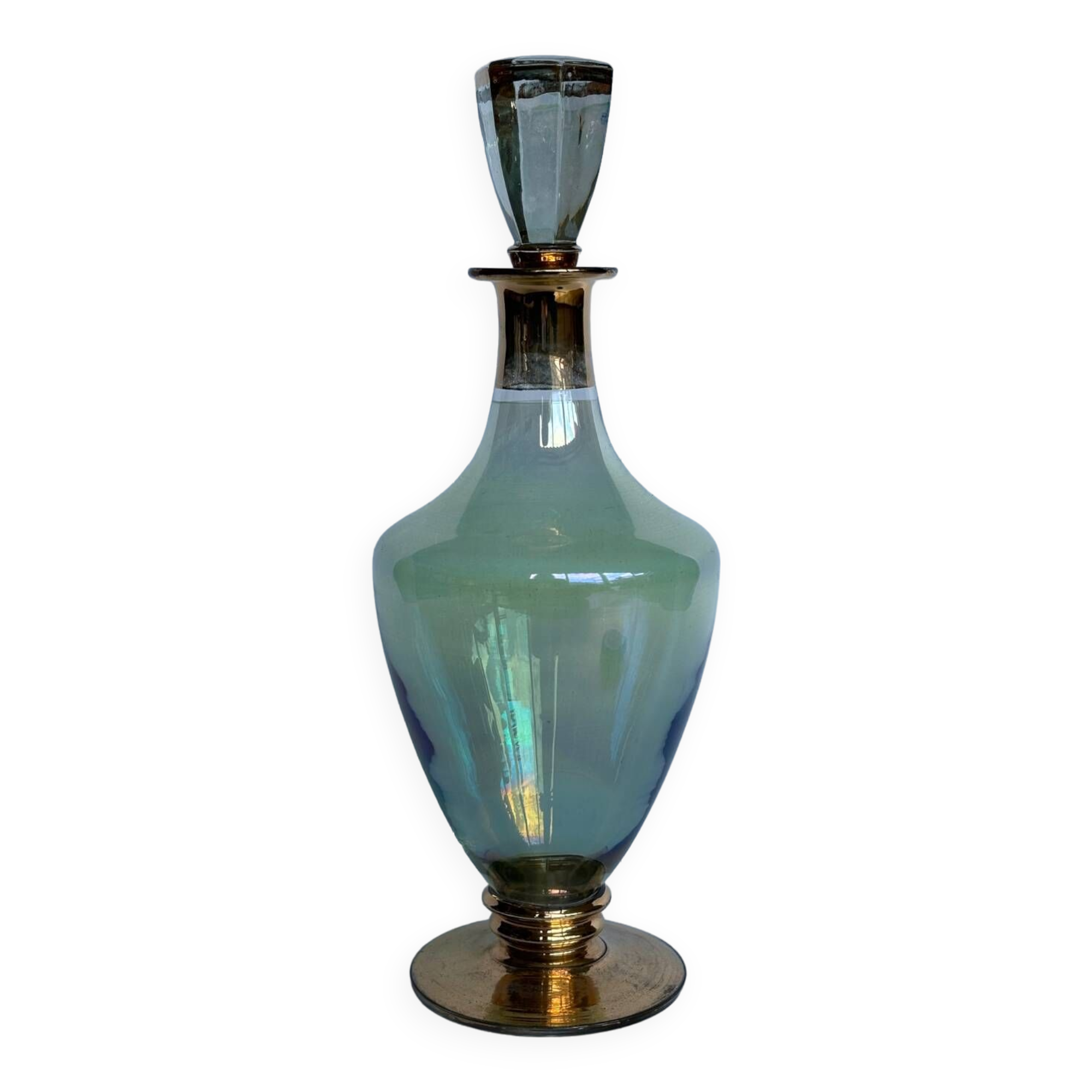 Flacon en verre Art Déco