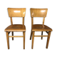 Pair of Thonet bistro chairs
