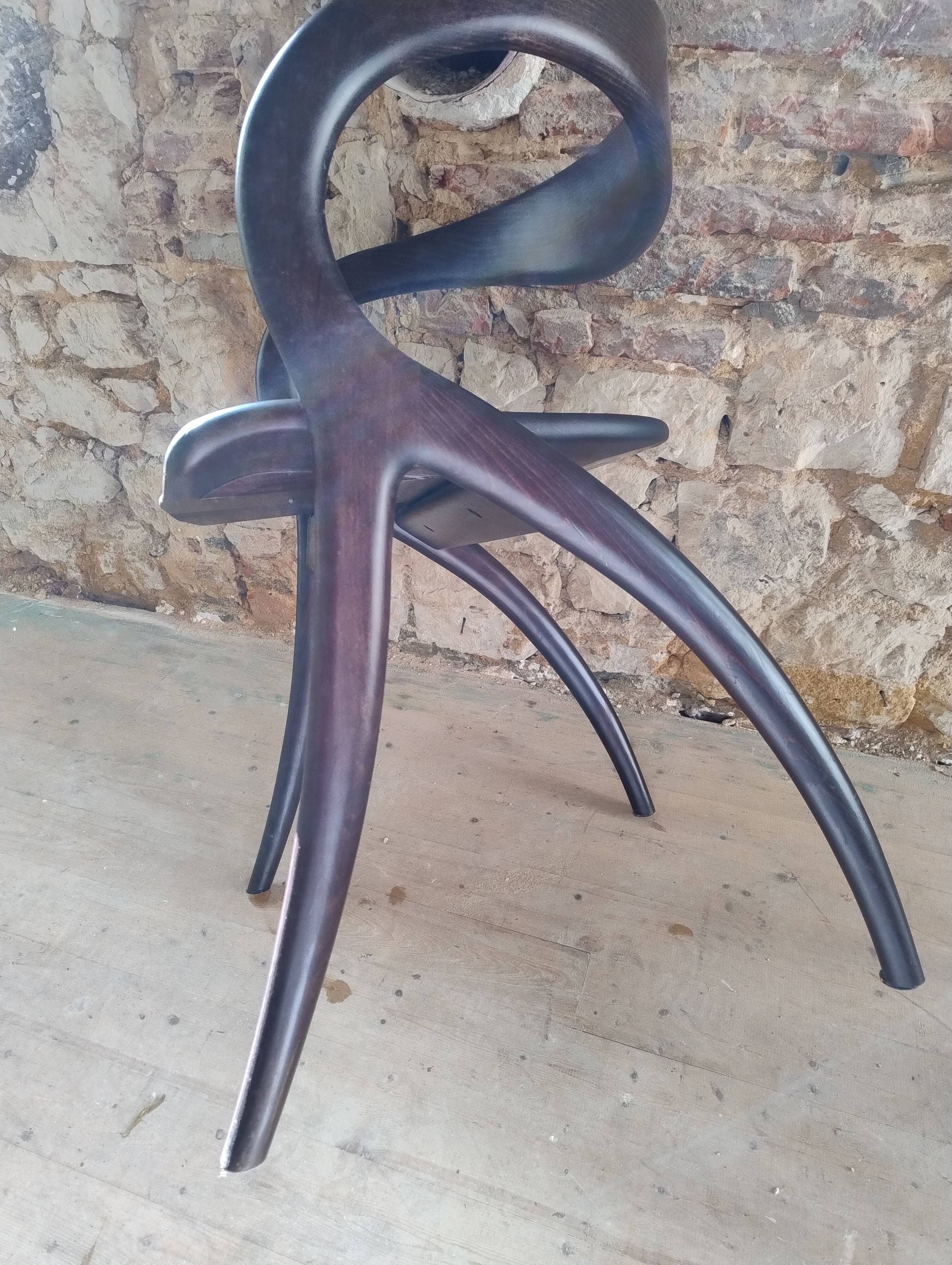 Organic armchair by Antonio Sibau