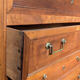 Late 19th century walnut chest of drawers