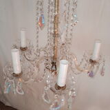 Stamped chandelier
