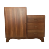 Commode asymétrique, années 1950-1970