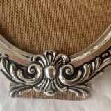 Pair of vintage silver metal frames