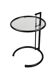 Table d'appoint, années 1970