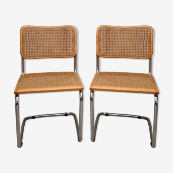 Chaises Marcel Breuer Cesca B32