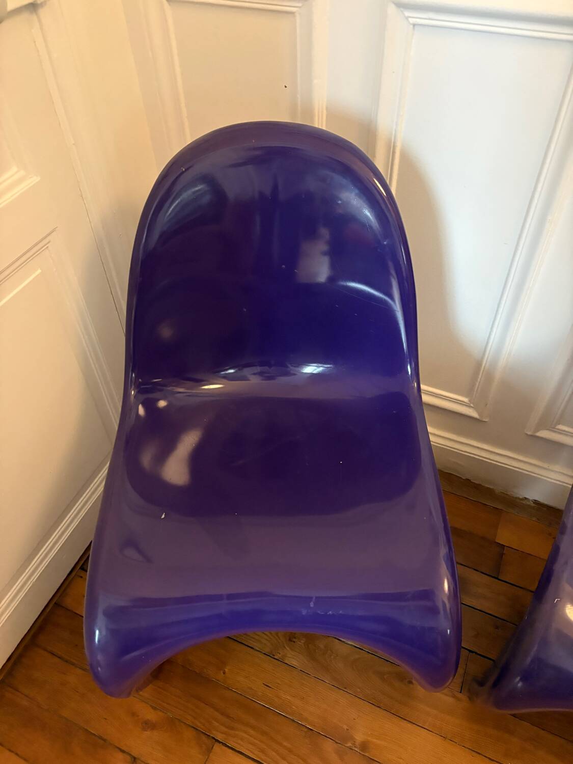 Pair of vintage Herman Miller Verner Panton chairs