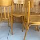 Set of 6 vintage 1960s bistro chairs