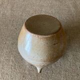 Small sandstone goat in the style of marsh sandstone or hot air balloon