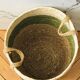 Large storage basket made from natural fibers