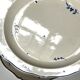Set of 9 plates early 19th with faience twigs of Chantilly