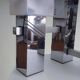 Table lamp with Murano glass shades by Gaetano Sciolari