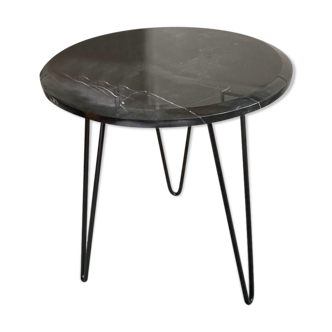 Table en marbre noir