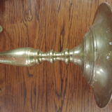 Pair of bronze candelabras