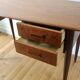 Small vintage 1960s Scandinavian teak desk