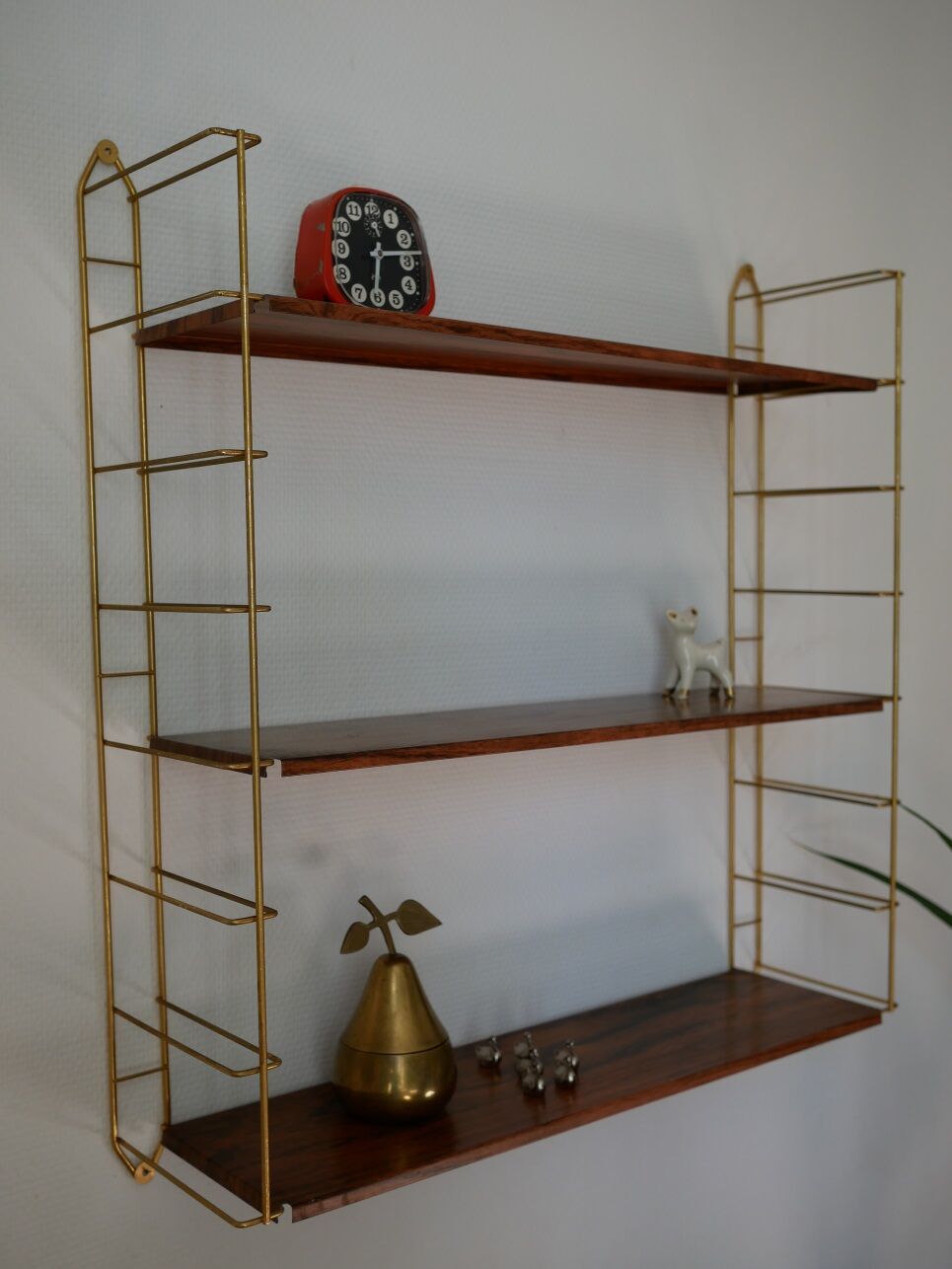 Etagère modulable style string et tomado, années 60