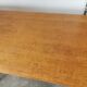 Refectory table Mullca metal and wood 1960