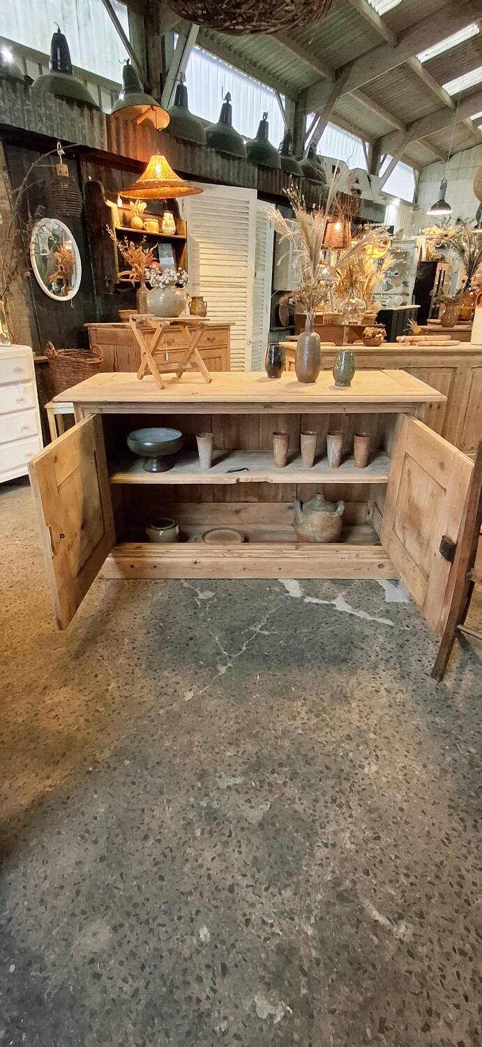Antique pine sideboard