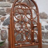 Rattan bottle holder