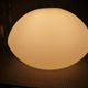 Large translucent white glass globe - Ufo shape - Space Age - 1950s/1960s
