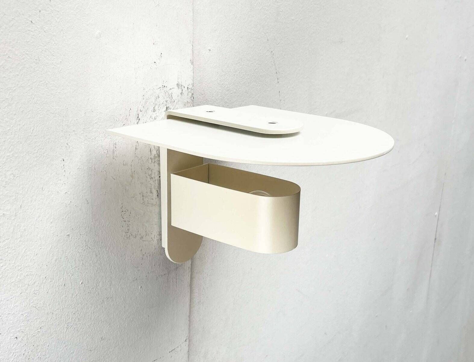 Mid-Century Modern Danish Minimalist Model 3020 Kasket Wall Lamp by Jørgen Klinkby for Lyskaer, 1960s