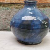 Vintage glazed ceramic vase Signed Z Karbowski
