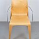 Chaise Flow en contreplaqué par Jacob Berg, années 1990.