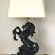 Prancing horse lamp 60s
