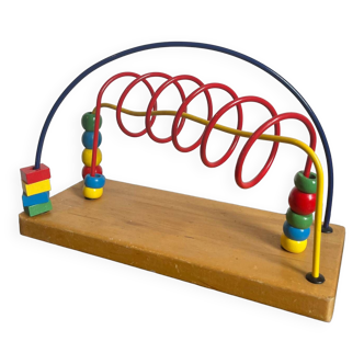 Wooden and metal toy for children