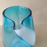 DLG Murano blown glass pitcher