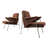 Vintage Armchairs “Bat” Poland, 1960’s, Set Of 2