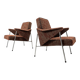 2 fauteuils “Bat” Pologne, années 1960