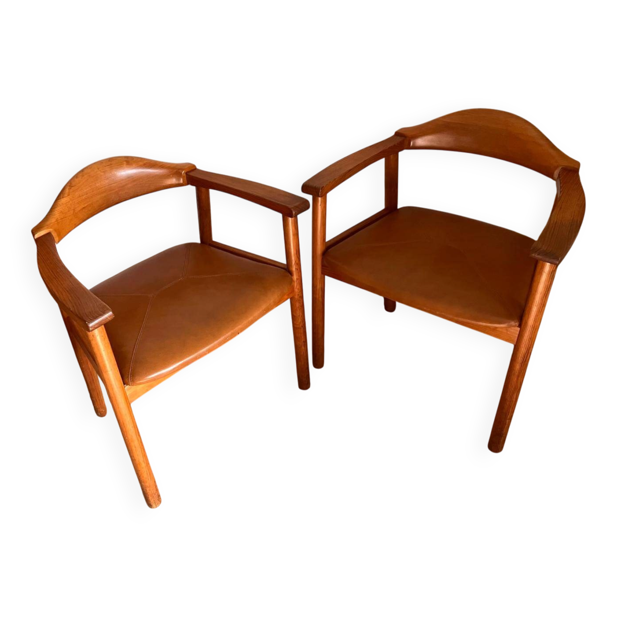 Paire de fauteuils « Form 75 » par Andreas Hansen (Années 80)