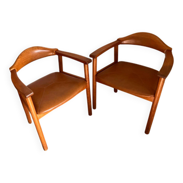 Paire de fauteuils « Form 75 » par Andreas Hansen (Années 80)