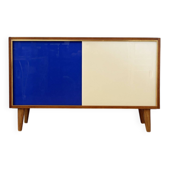 Buffet en placage de teck, années 60